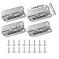 thumbnail image 2 of Outdor Stainless Steel Compact Hinge For Cooler Refrigerator Cabinet Door Heavy Duty Rustproof Hardware, 2 of 5