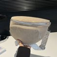 thumbnail image 2 of Riñonera Informal Bolso Cruzado Elegante Pana para El Pecho Bolsas Al Aire Libre, 2 of 9