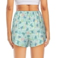 thumbnail image 4 of Goofa Sea Turtle Printed Women 2 in 1 Running Shorts,Quick Dry Athletic Workout Shorts,High Waisted Athletic Shorts with Liner Pockets-Medium, 4 of 9