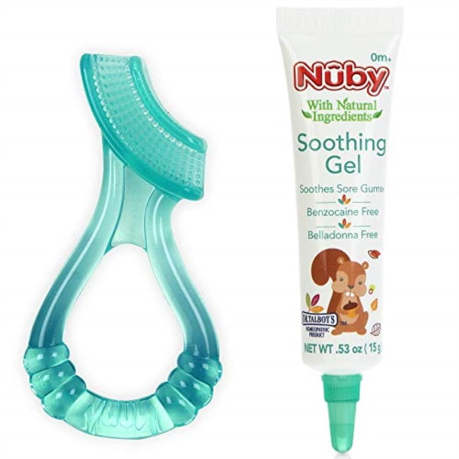 nuby all natural teething gel walmart