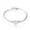 Silver, variant on 316 Stainless Steel Torque Bangles Heart Flexible Rose Gold Silver 2.2" P281-Yellow Gold
