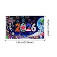 thumbnail image 3 of 2026 World Cup USA & Canada Banner, Large Patriotic Outdoor Flag, Durable Polyester Sports Fan Decoration for Celebration Party Tailgate, 3 of 5