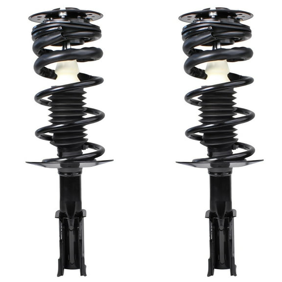 Detroit Axle - Front Struts for 1999-2005 Chevrolet Cavalier Pontiac Sunfire Complete 2 Struts with Coil Spring 2000 2001 2002 2003 2004 Replacement Quick Install Ready Struts Assembly