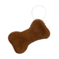 thumbnail image 2 of Simule el juguete de felpa de forma ósea, el colgante de muñecas relleno, la muñeca de felpa suave, la almohada de de , el juguete , Café 13 Cm, 2 of 9