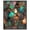 Black Frame, variant on Stonic Rainbow Canvas Geode Art Prints by Art Remedy, Gallery Wrapped, 30 x 36