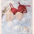 thumbnail image 4 of Ropa Interior Cómoda Sin Costuras Sujetador Push-Up De Niña Con Lazo, 4 of 5