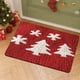 thumbnail image 4 of Felpudo Navideño Tejido | Felpudo de Baño de Diatomeas de Poliéster Multicolor | Alfombra Navideña Antideslizante | Resistente Al Desgaste | Decoración Navideña para El Hogar, 4 of 6