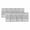 Gray, variant on Sage Green Valances for Windows, Light Filtering Kitchen Curtain Valances 2 Panels, Farmhouse Sage Green White Striped Rod Pocket Short Window Treatments for Living Room Bedroom 42"Wx12"L