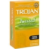 Trojan Stimulations Lubricated Latex Condoms - 12 ct