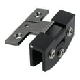 thumbnail image 3 of Glass Door Hinge Cupboard Display Cabinet Gate Clamp Furniture Hardware, 3 of 9