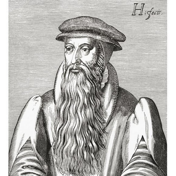 Posterazzi John Knox, C 1510 to 1572 Scottish Clergyman, Leader of The Protestant Reformation & Founder of The Presbyterian Denomination From The Book Short History of The English People