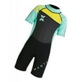 thumbnail image 2 of Kids Short Sleeve Wetsuit s Bathing Suit Swimsuit + - Yellow,, 2 of 10