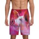 thumbnail image 1 of Fotbe Pink Pig Pantalones Cortos de Pijama para Hombre, Ropa de Dormir, Pantalones de Pijama Cortos para Hombre-4X-Large, 1 of 6
