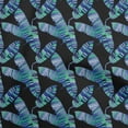 thumbnail image 1 of oneOone Tissu Coton Bleu Moyen Feuilles Matériel de Robe Tissu Imprimé Tissu au Mètre 56 Pouces de Large-Ac, 1 of 5