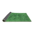 thumbnail image 2 of Ahgly Company Indoor Square Oriental Green Industrial Area Rugs, 4' Square, 2 of 4