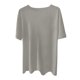 thumbnail image 4 of Men's Casual Solid Color V-Neck Gentleman's Business Short Sleeve Fitness T-Shirt M, 4 of 4