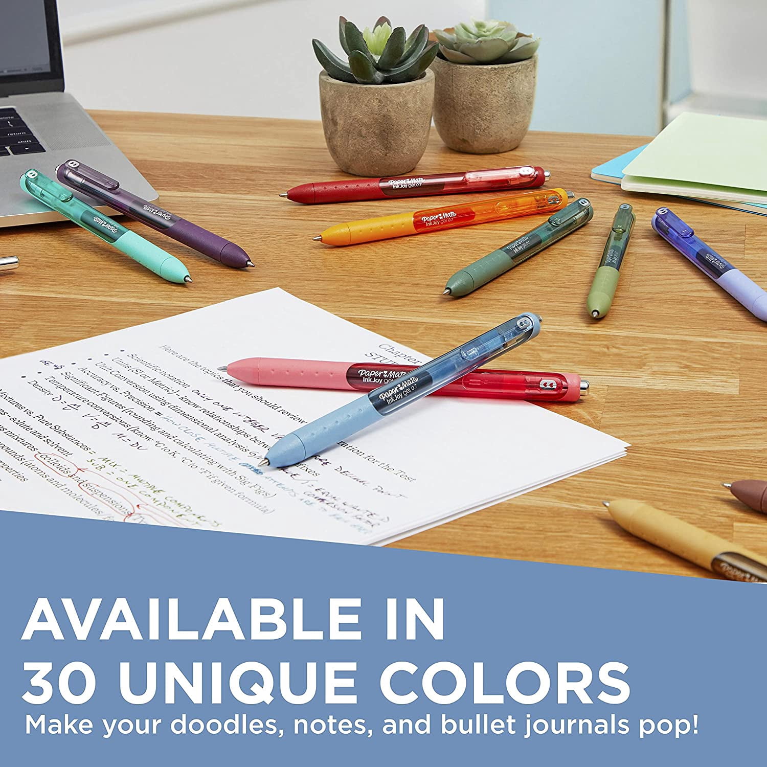 Paper Mate InkJoy Pens, Gel Pens, Medium Point (0.7mm), Assorted, 20 Count