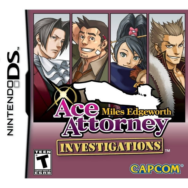 Ace Attorney Investigations Miles Edgeworth Nintendo Ds Walmart Com