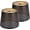 Grid lines, variant on Metal Lamp shades Set of 2, Drum Lam pshades 7.9" Top x 9.8" Bottom x 7.9" High,Small Lampshades,With Pattern of Forest,For Table Lamp - Lampshades Replacement (Forest)