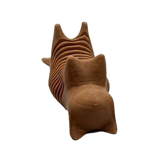 3D Printed Bouncing Spring Desk Toy | Cute Decor Toy For Home Stress And Fun Miniature Animal Model
