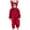 Red, variant on dazeni Toddler Kids Halloween Romper Dress up Flannel Snowsuit Soft Plush Fleece Cute Cartoon Tiger Onesie Hooded Pajamas for Boys Girls Christmas Gifts Pink 70