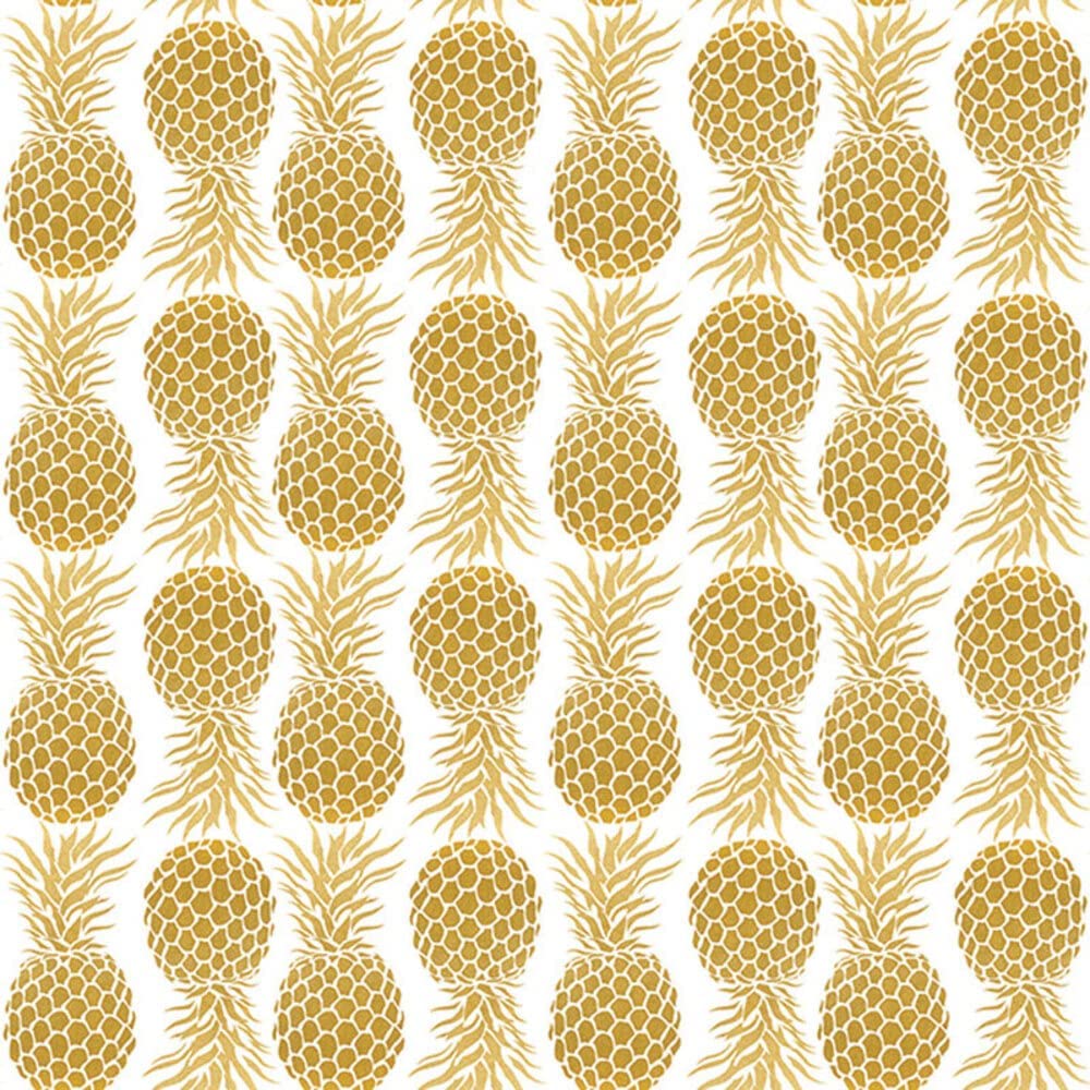 Con-Tact 6515423 9 ft. x 18 in. Self Adhesive Shelf Liner&#44; Gold Pineapple - image 2 of 2