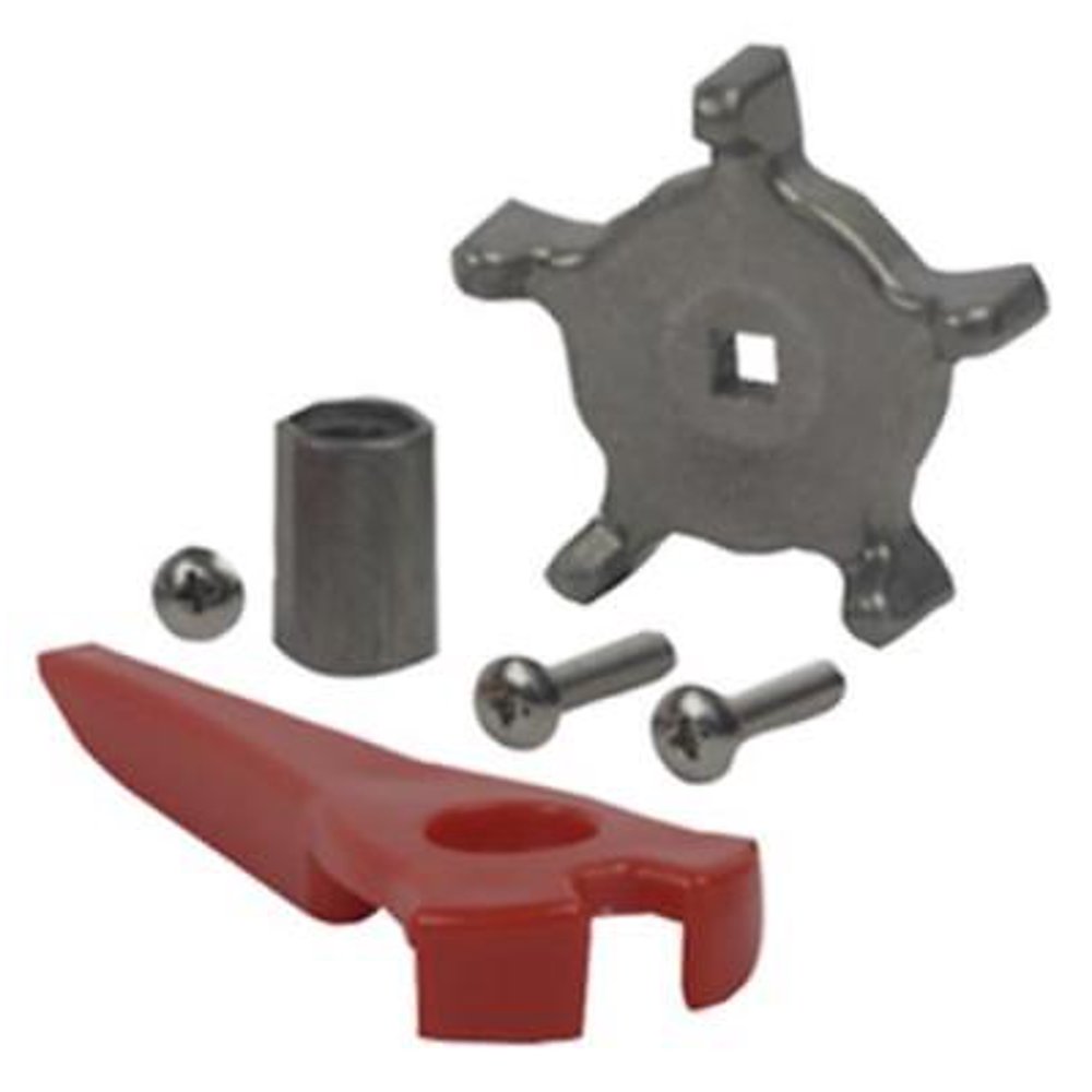 5PK Universal Stainless Steel Finish Outdoor Faucet Handle Will