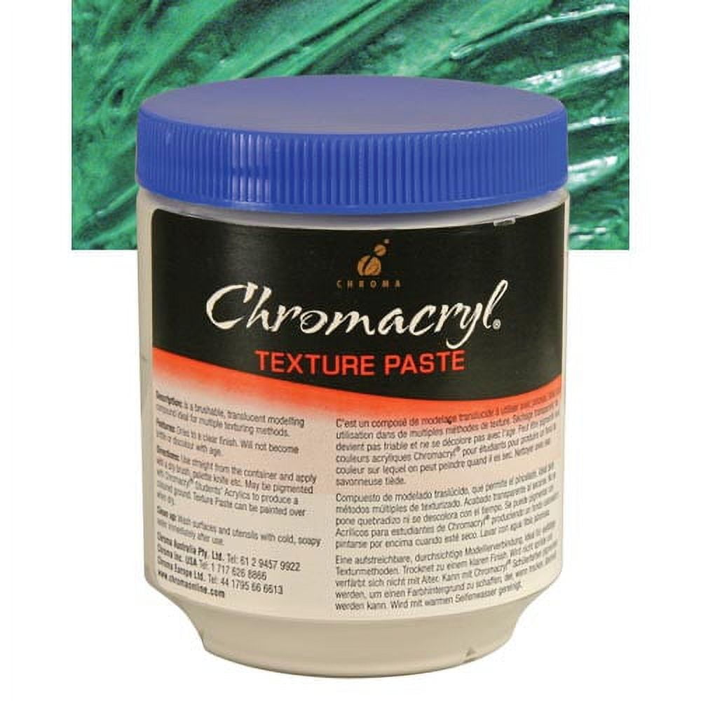  Chroma 402252 Chromacryl Texture Paste, 8 oz. Capacity, White :  Arts, Crafts & Sewing