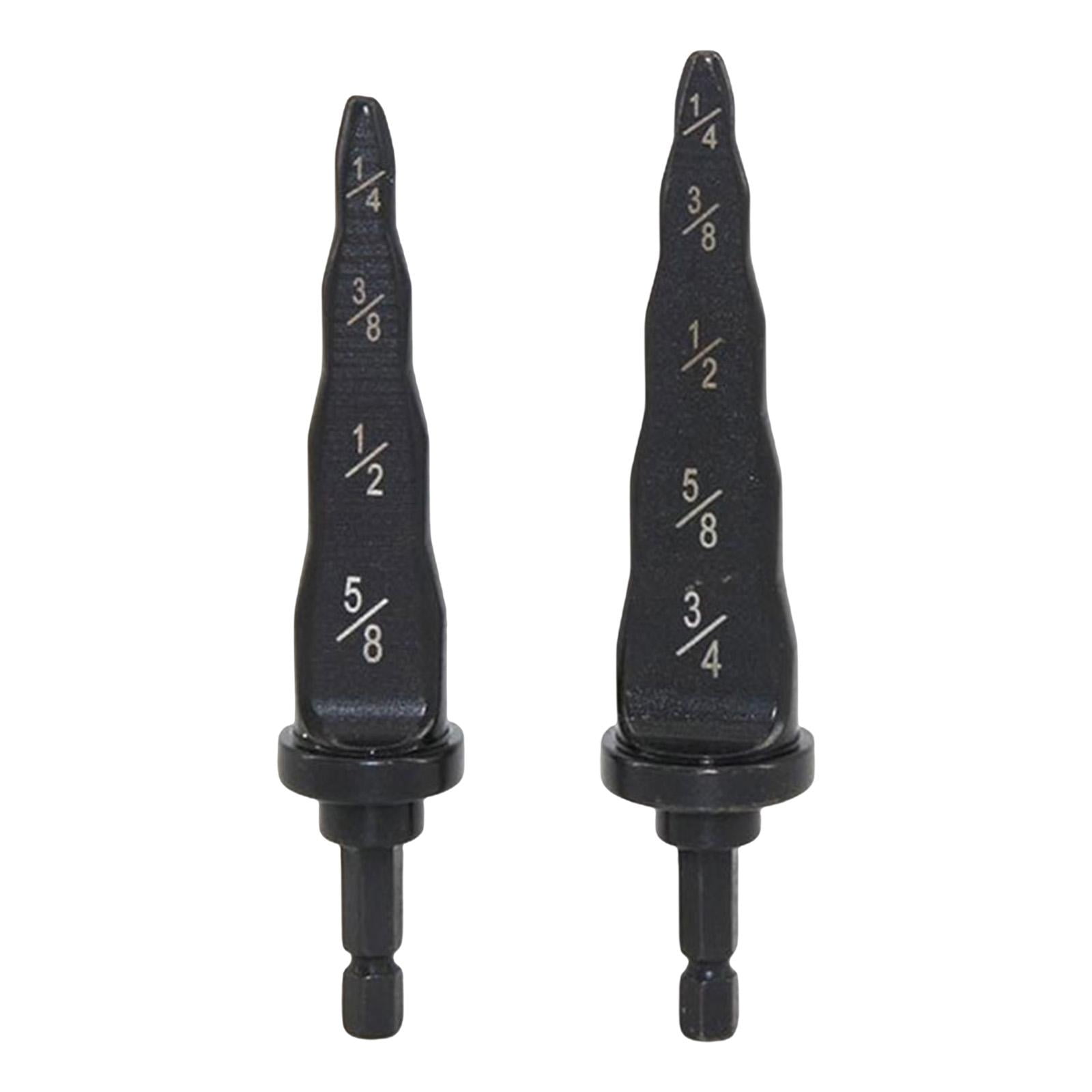 2 Pieces Pipe Expander Drill Professional Tube Expander Support Swaging