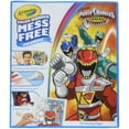 thumbnail image 1 of Libro de colorear gratuito Color Wonder Mess Crayola Power Rangers, 1 of 2