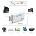 thumbnail image 4 of Simyoung Wii to HDMI Wii 2 HDMI Full HD Portable Converter Adapter 3.5mm Audio Out, 4 of 6