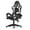 B-White, variant on Bigzzia Lumbar Support Gaming Chair with Footrest and 360° Swivel, Black