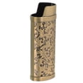 thumbnail image 4 of MOVTOTOP Étui de Briquet en Métal Vintage, Housse Support, Étui pour Usage Extérieur, Pochette de Protection Réutilisable pour Briquet au Design Rétro, Idéal pour Briquets Clipper, Bronze, 4 of 7