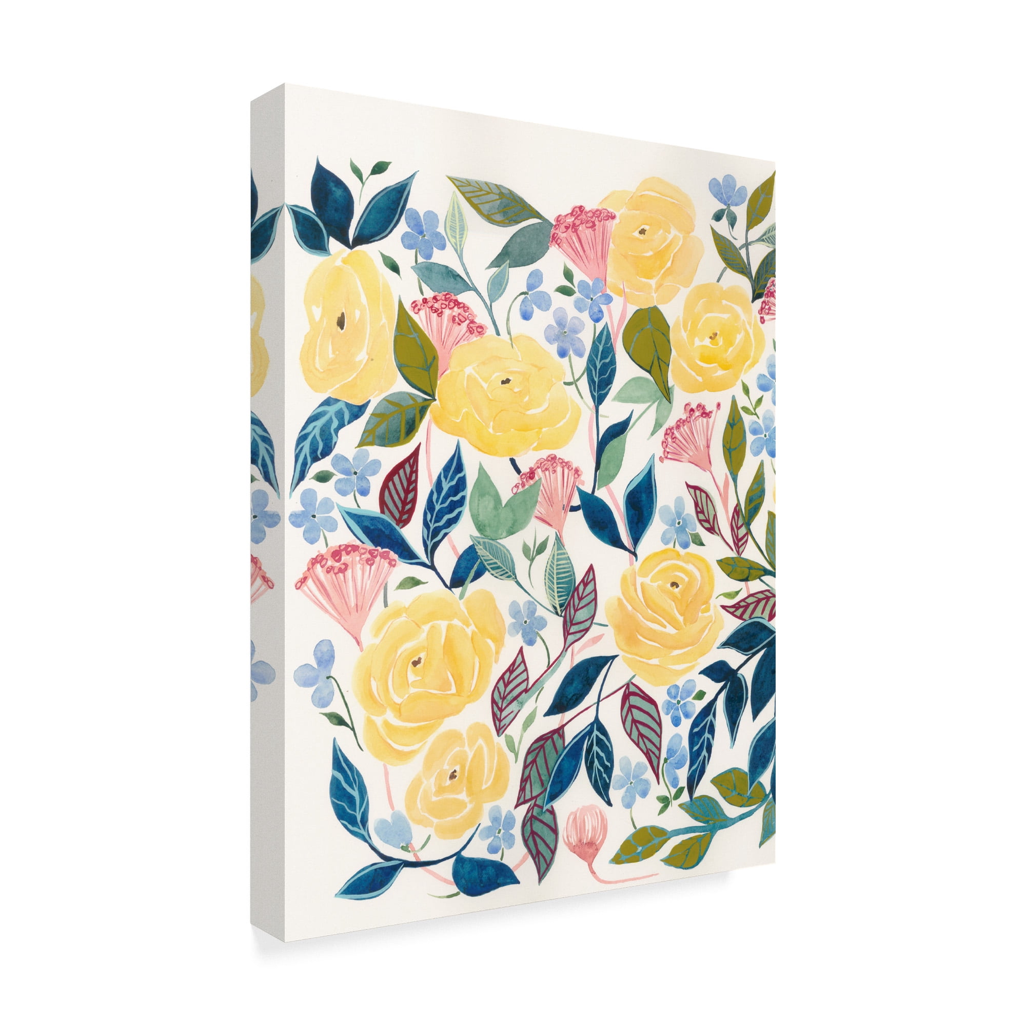 Trademark Fine Art 'Unbound Blossoms I' Canvas Art by Grace Popp