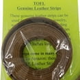 thumbnail image 3 of Tofl Leather Strap for Shoes Purses Jewelry Making and DIY Craft Projects Brown 1 Strap 72" x 3/4", 3 of 8