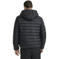 thumbnail image 2 of Men's Champion® Lightweight Puffer Jacket with Hood Color: Midnight Ice Red Size: M, 2 of 4