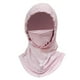 thumbnail image 1 of Pasamontañas de verano, sombrero para el , ligero y cómodo, con malla nasal, máscara de cabeza completa para jardinería, motocicleta, camping, senderismo en verano. Rosa, 1 of 8