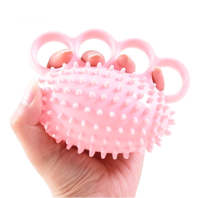 Bola para ejercitar la mano, bola de agarre Bola de agarre para 4 dedos Bola para ejercitar los dedos Uso conveniente