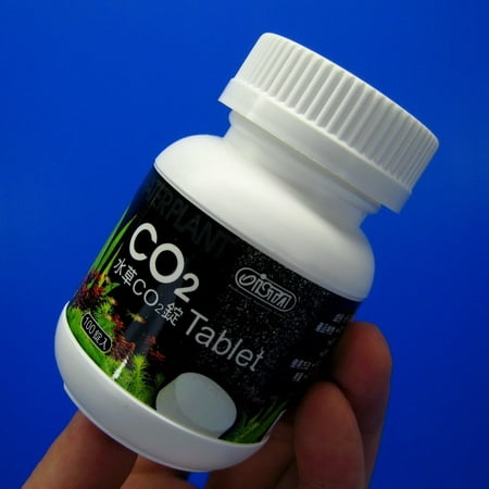 ISTA CO2 Tablet Carbon dioxide 100 TAB Carbon dioxide - Planted Diffuser Tablets by Aquarium (Best Aquarium Root Tabs)