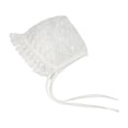 thumbnail image 2 of Gorro de encaje para bebé, hueco con correa, gorro con volantes para niños pequeños, exterior, interior Estilo A, 2 of 9
