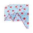 thumbnail image 5 of INSPIRE CHIC Women's Floral Printed Blended Cotton Scarves, 21.7x21.7" Small Square Flowers Headscarf Neckerchief Colorful Flower-Blue, 5 of 6