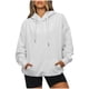 thumbnail image 2 of Puntoco, sudaderas de manga larga con cuello Rounk de gran tamaño para mujer, suéter informal liso, sudadera, tops, camisas, tops Puntoco Puntoco-4672, 2 of 9