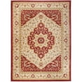 thumbnail image 1 of Safavieh Austin 9'6" X 13' Power Loomed Rug in Creme and Red, 1 of 3