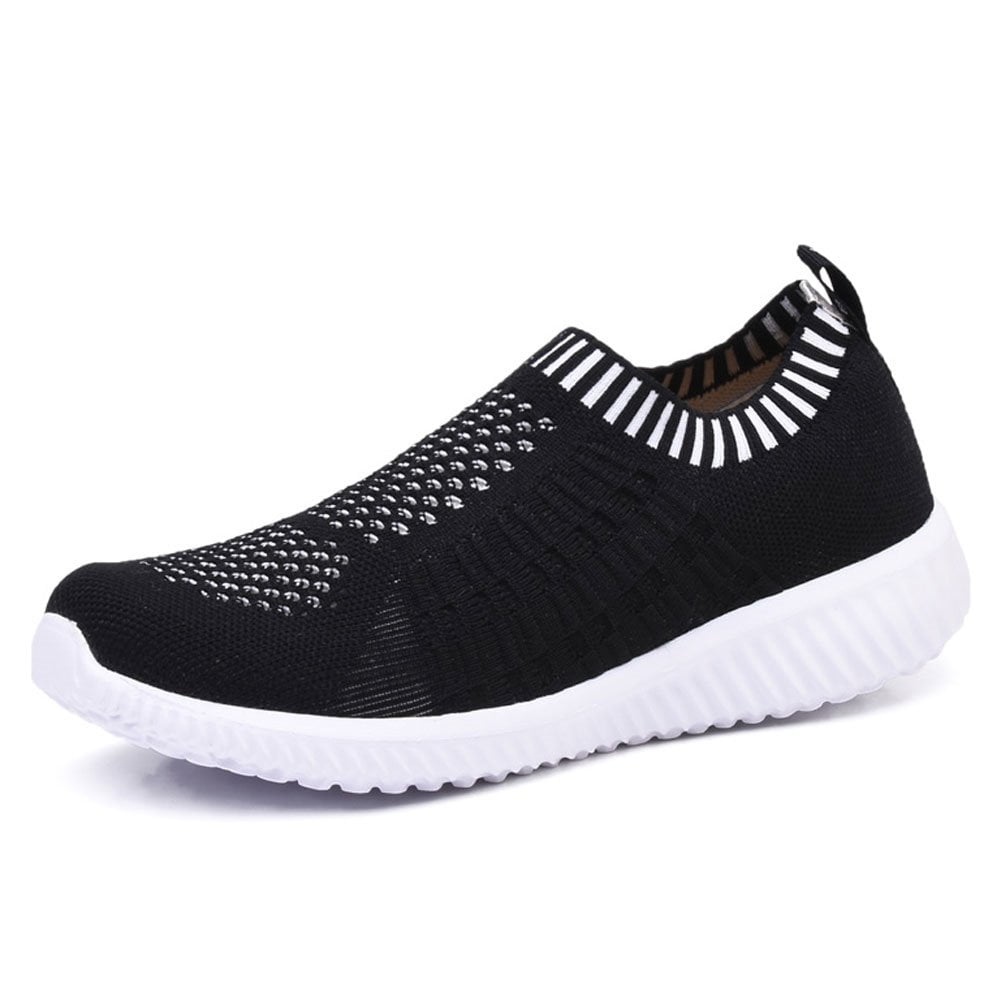 TIOSEBON Women's Athletic Lightweight Casual Mesh Walking Shoes Breathable Running Sneakers 