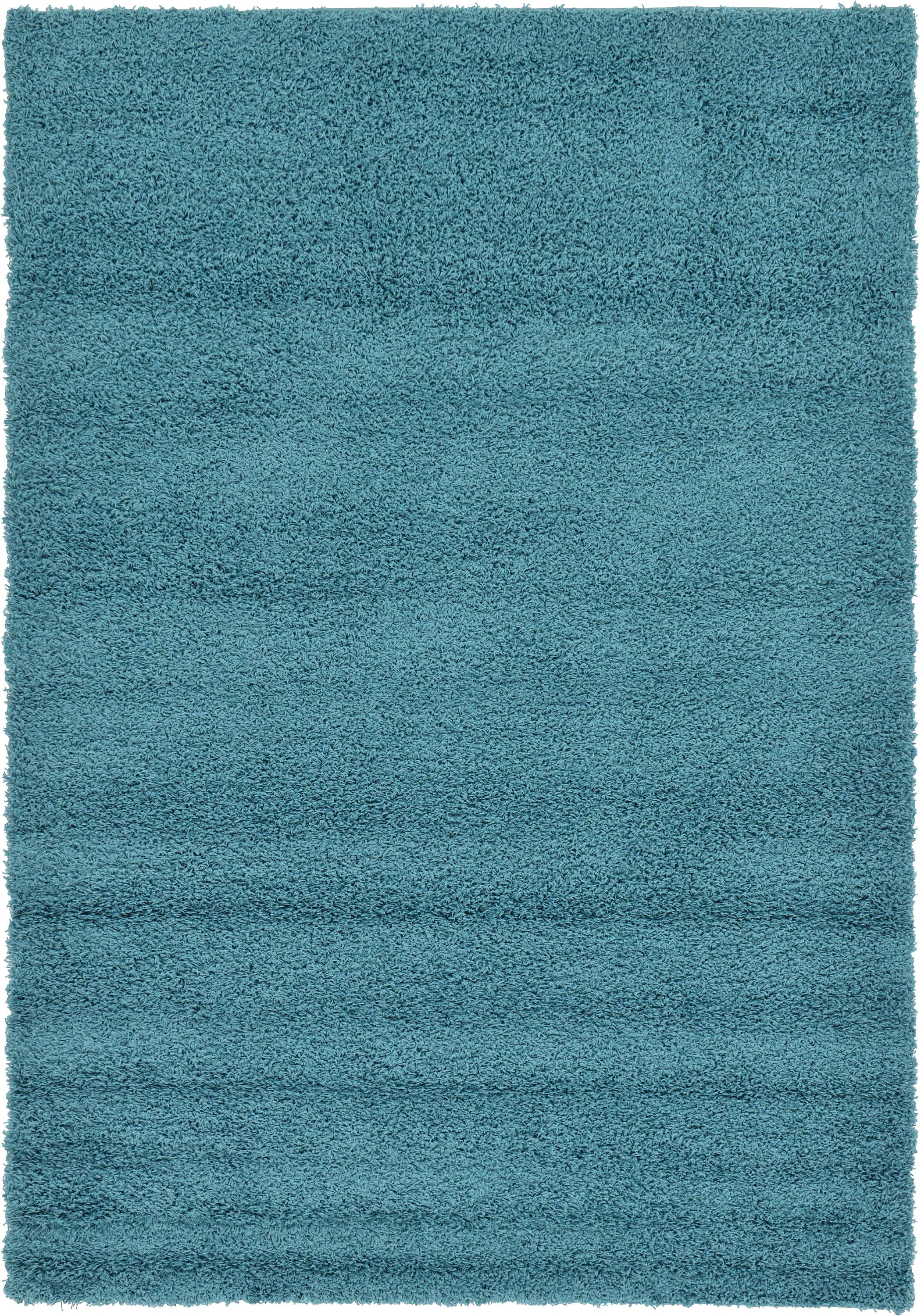 Unique Loom Solid Shag Contemporary Area Rug or Runner