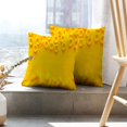 thumbnail image 6 of LALILO Throw Pillow Covers And Nuts Yellow Yellow Building Cushion Cover 18" x 18", 2 Pack, 6 of 6