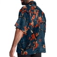 thumbnail image 3 of Tree Men's Casual Printed Button Down Short Sleeve Beach Shirts, 3 of 6