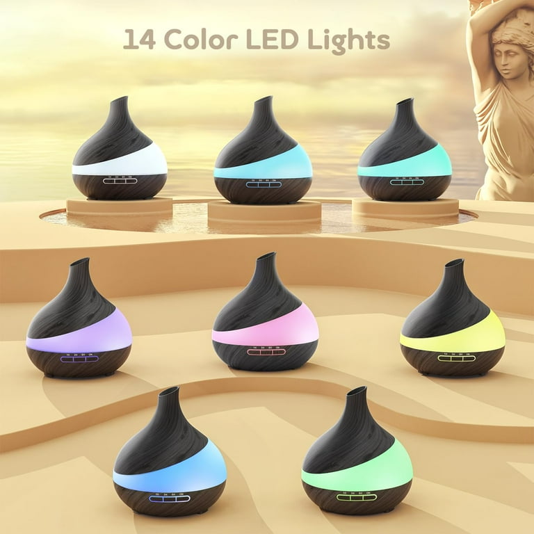 Noahstrong 550ml Essential Oil Diffuser, Cool Mist Humidifier