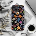 thumbnail image 6 of Colorful Starfish Pattern Phone Case, Fun and Unique Ocean Life Design, Protective iPhone Cover for iPhone 16 15 14 13 12 11 Pro Plus Max Mini, 6 of 6