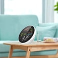 thumbnail image 3 of Mistaha Wireless Weather Station with 3 Extra Sensors, Remote Sensor, App Control, Indoor/Outdoor Temperature Humidity Monitor - Wall Mountable, Brightness Adjustment, Alarm Function - USB Powered,, 3 of 7